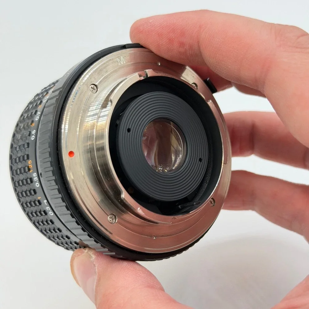 Tokina 28mm f2.8 Wide Angle Prime Lens Minolta MD Mount Japan 49mm UV Filter